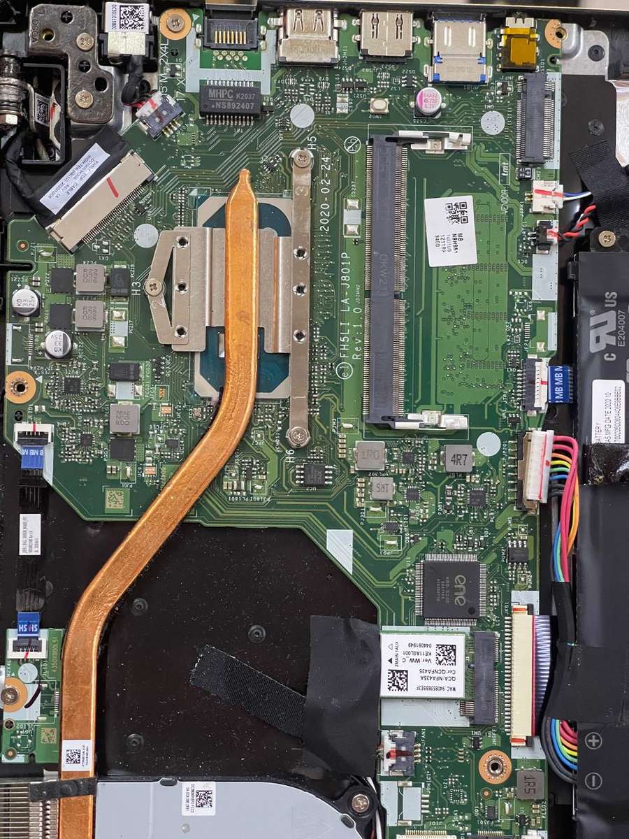 ACER EXTENSA 15 EX215-52-39T9 MOTHERBOARD |  10TH GEN CORE i3-1005G1 @ 1.20GHz  (4GB ONBOARD RAM)