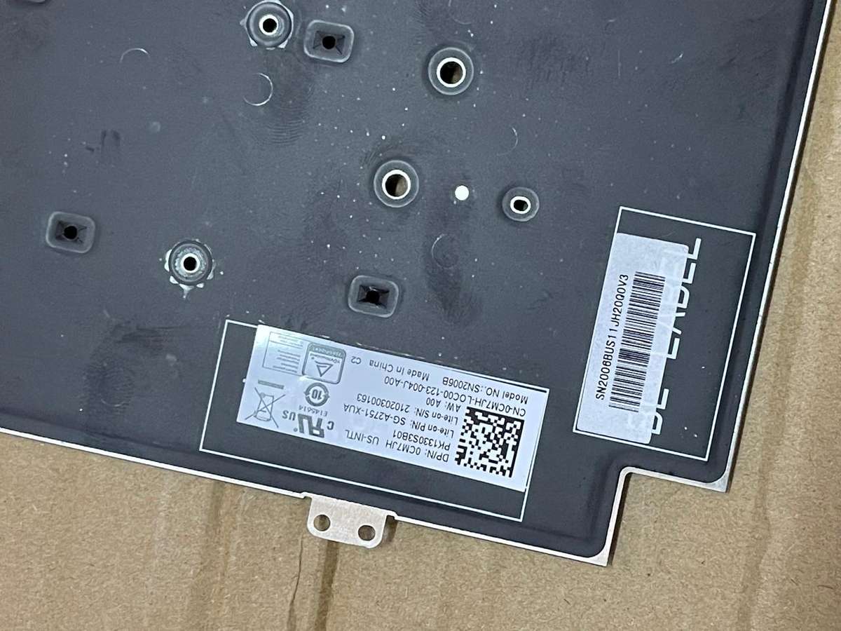 Dell Latitude 5420/5430/7420/7520 US ENGLISH Backlit Keyboard - 0CM7JH