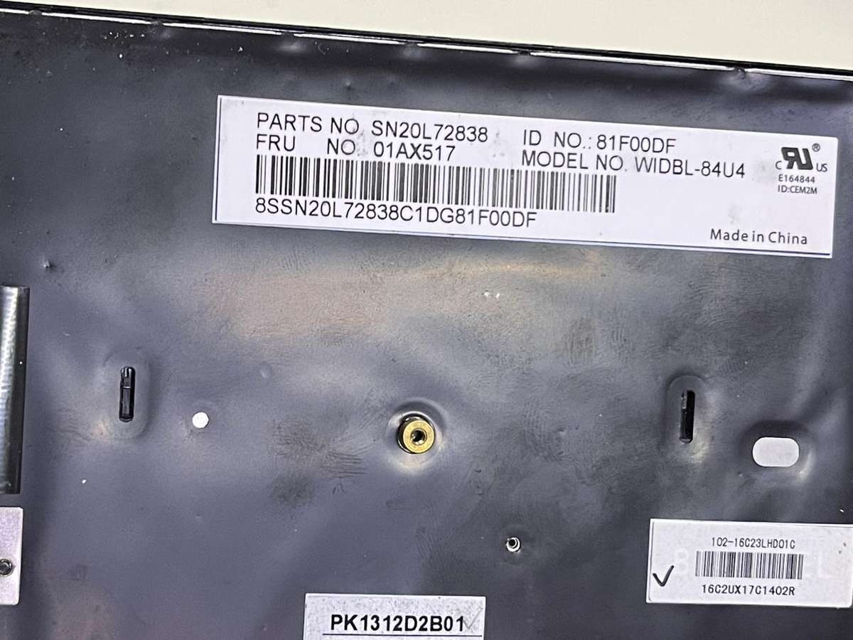 Lenovo ThinkPad T470 Keyboard