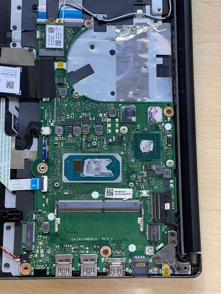 ACER ASPIRE A315-57G MOTHERBOARD  |  10TH GEN CORE i3-1005G1  (4GB ONBOARD RAM/ 2GB NVIDIA MX330)