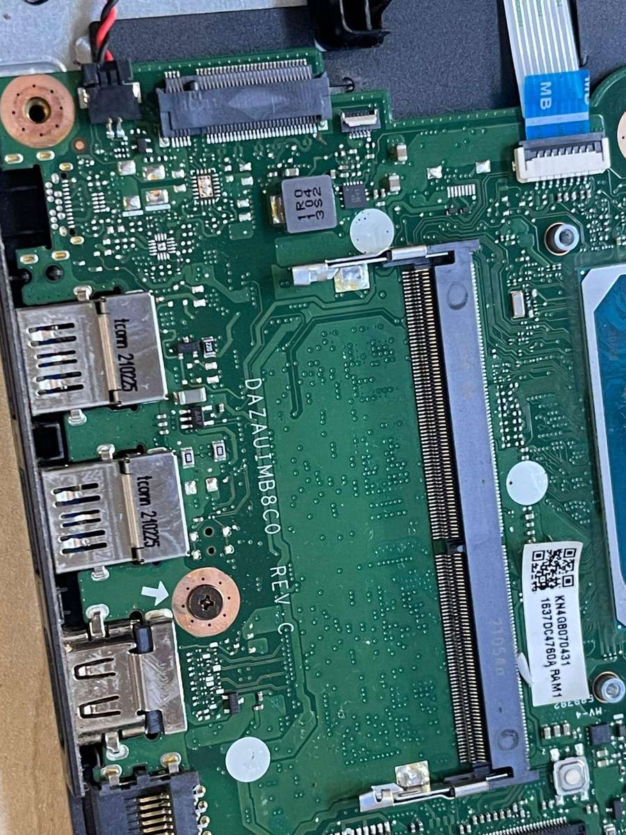 ACER ASPIRE A315-57G MOTHERBOARD  |  10TH GEN CORE i3-1005G1  (4GB ONBOARD RAM/ 2GB NVIDIA MX330)