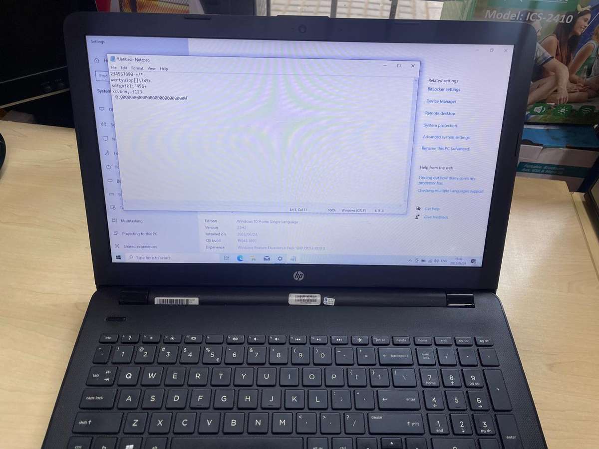 HP 15-ra0xx NOTEBOOK | INTEL CELERON N3060 | 4GB RAM  | 500GB HDD | 15.6` LED | WIN10 HOME