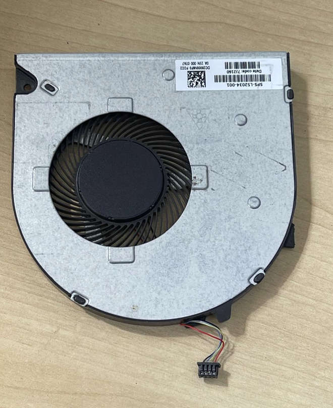 HP LAPTOP COOLING FAN FOR  HP 250 G8 / G9 / 15-DW Series