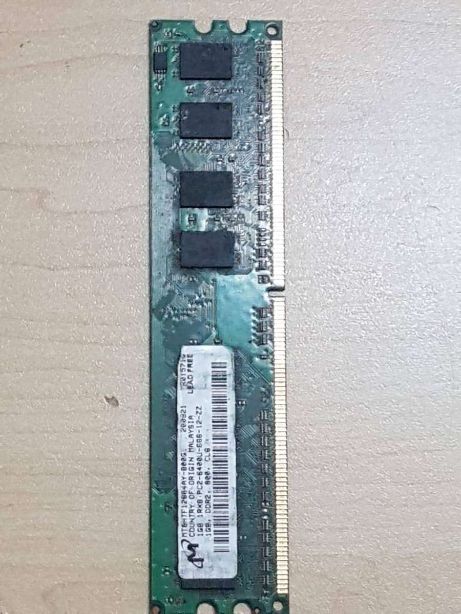MICRON 1GB DDR2 SDRAM DESKTOP MEMORY MODULE