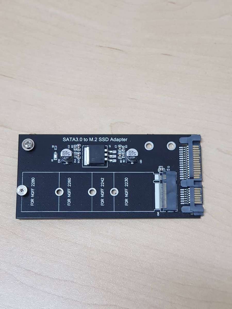 SATA 3.0 to M.2 SSD Adapter (NGFF Converter Card)