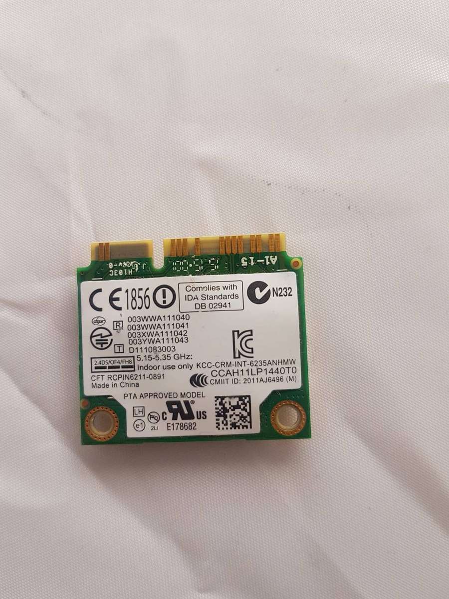 Dell Intel Centrino Advanced-N 6235 Wi-Fi & Bluetooth Card  D P/N: 05K9GJ  Used OEM