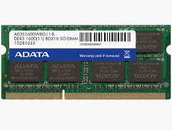 ADATA 4GB DDR3 MEMORY MODULE AM1U16BC4P2-B19B