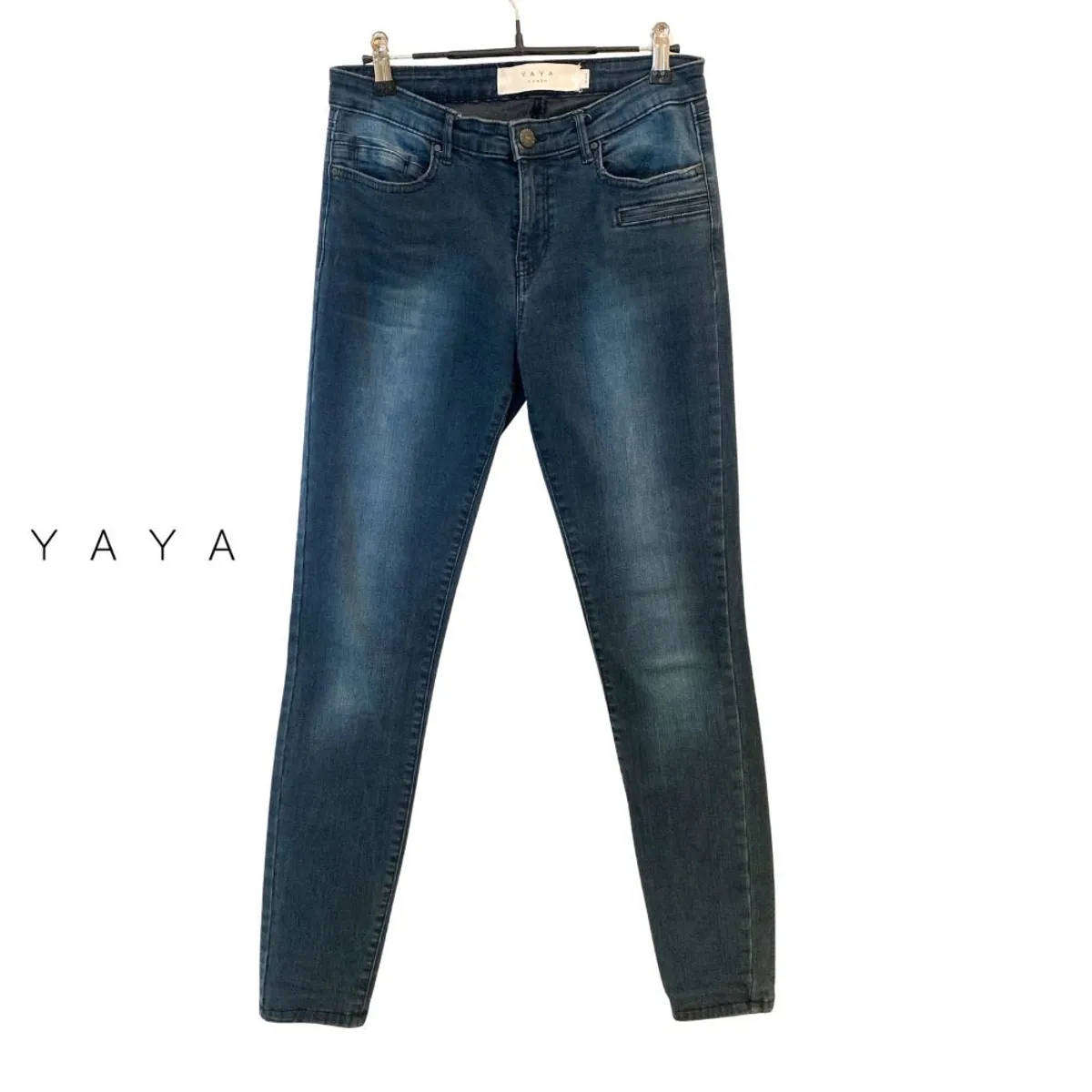 YAYA Slim Fit Jeans  Deep Navy  EU Size 38 (SA 8 - 10)