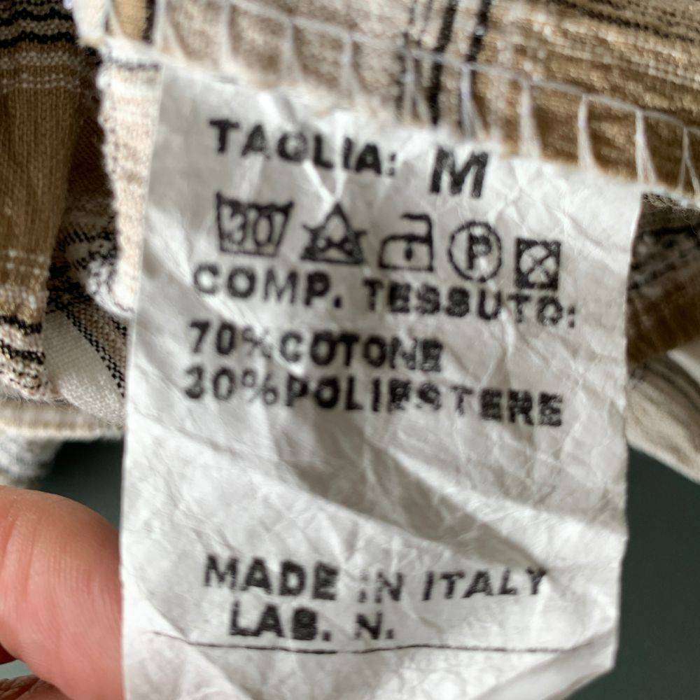 Made in Italy Corset Top  Plaid Bustier Camisole  Size S/M