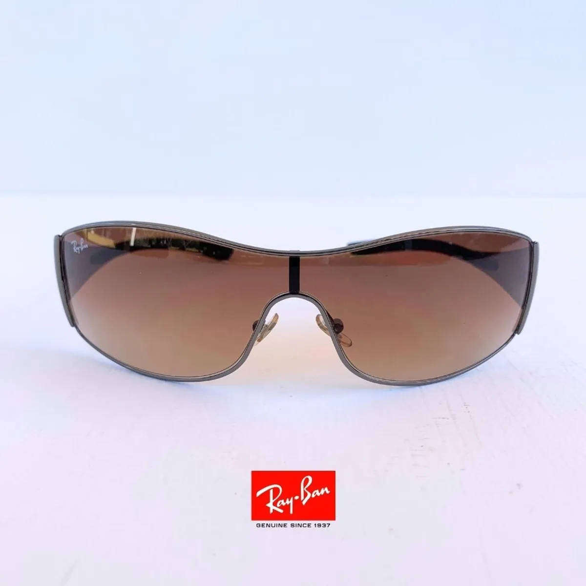 Ray-Ban Sunglasses  Brown Lens / Metal Frame