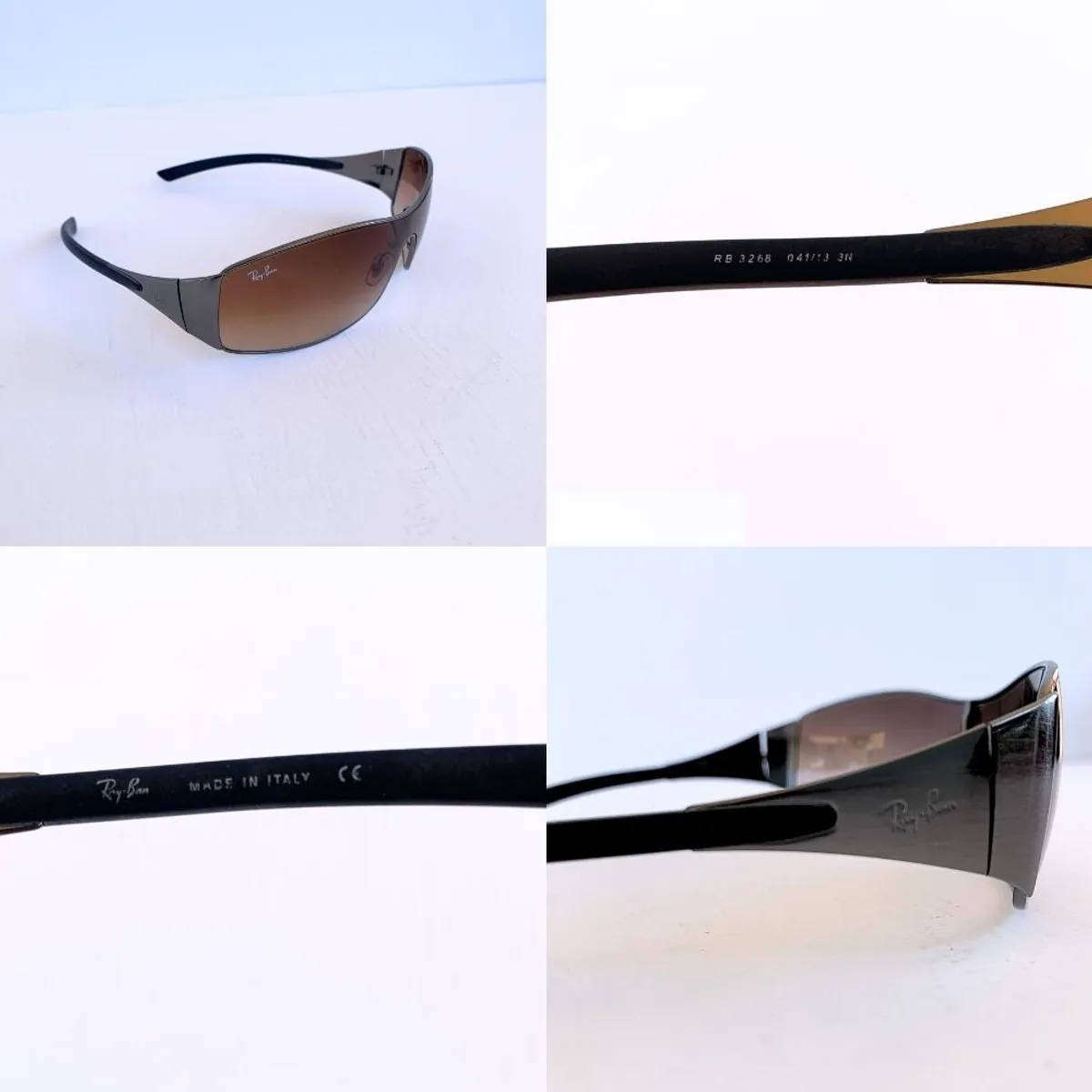 Ray-Ban Sunglasses  Brown Lens / Metal Frame