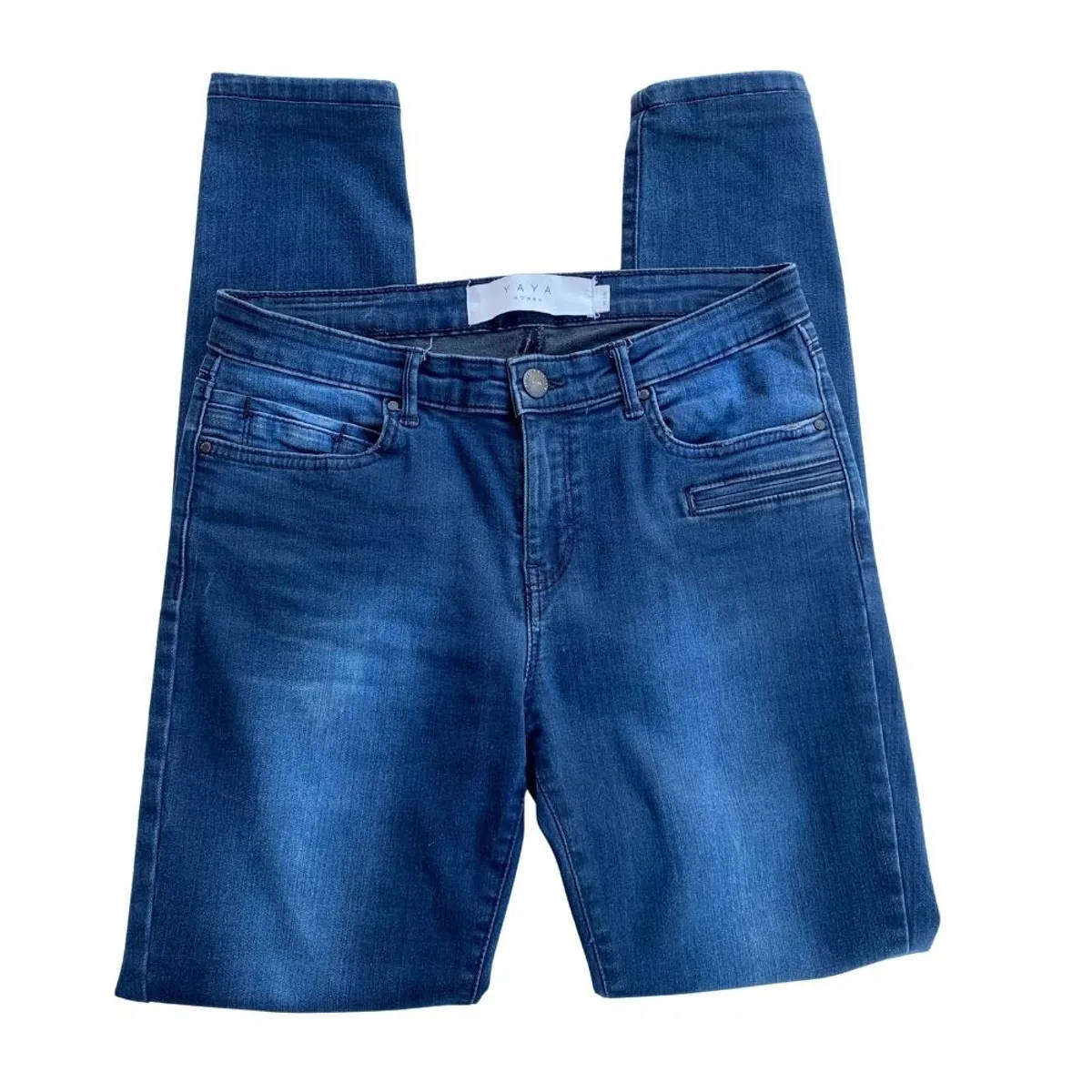 YAYA Slim Fit Jeans  Deep Navy  EU Size 38 (SA 8 - 10)