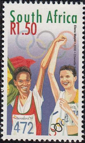 RSA 2000 OLYMPIC GAMES R1.50 MNH (SACC 1281)