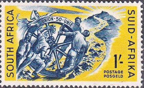 UNION OF SA 1960: 50th ANNIVERSARY OF S.A. FULL SET MNH (SACC 178-181)