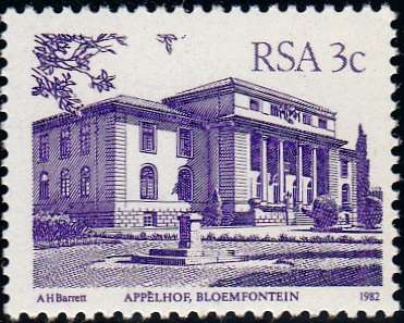 RSA 1982 4th DEFINITIVE ISSUE 3c MNH (SACC 517b)