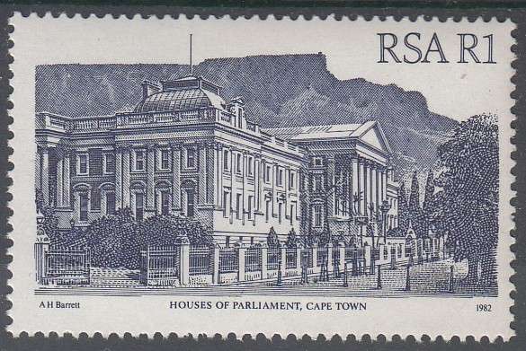 RSA 1986: 4th DEFINITIVE ISSUE R1 MNH (SACC 530a)