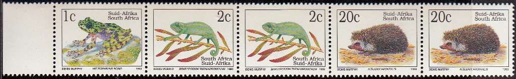 RSA 1994 6th Definitive Readers Digest 45c Strip MNH (SACC 872)