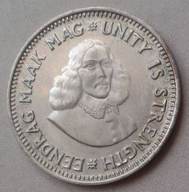 Scarcer 1964 uncirculated silver 2 1/2c coin (mintage: 13594)
