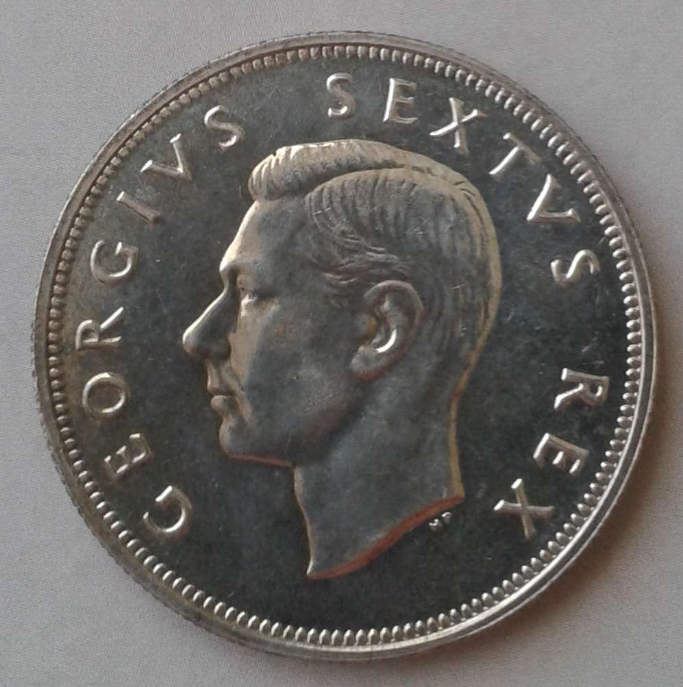Nice 1951 Union silver 2 1/2 Shillings in proof