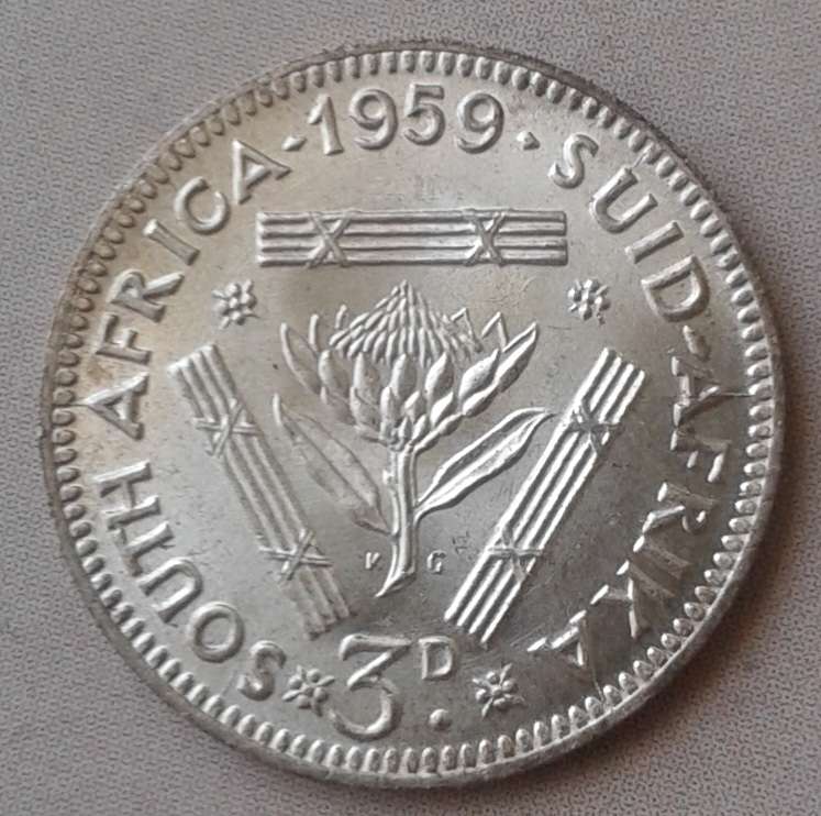 Set of X2 union 1959 tickeys with KG and no KG variety