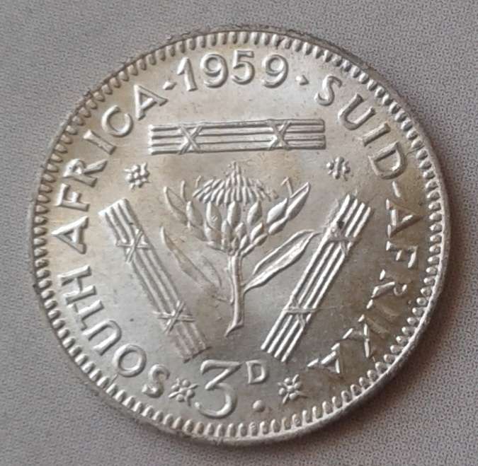 Set of X2 union 1959 tickeys with KG and no KG variety