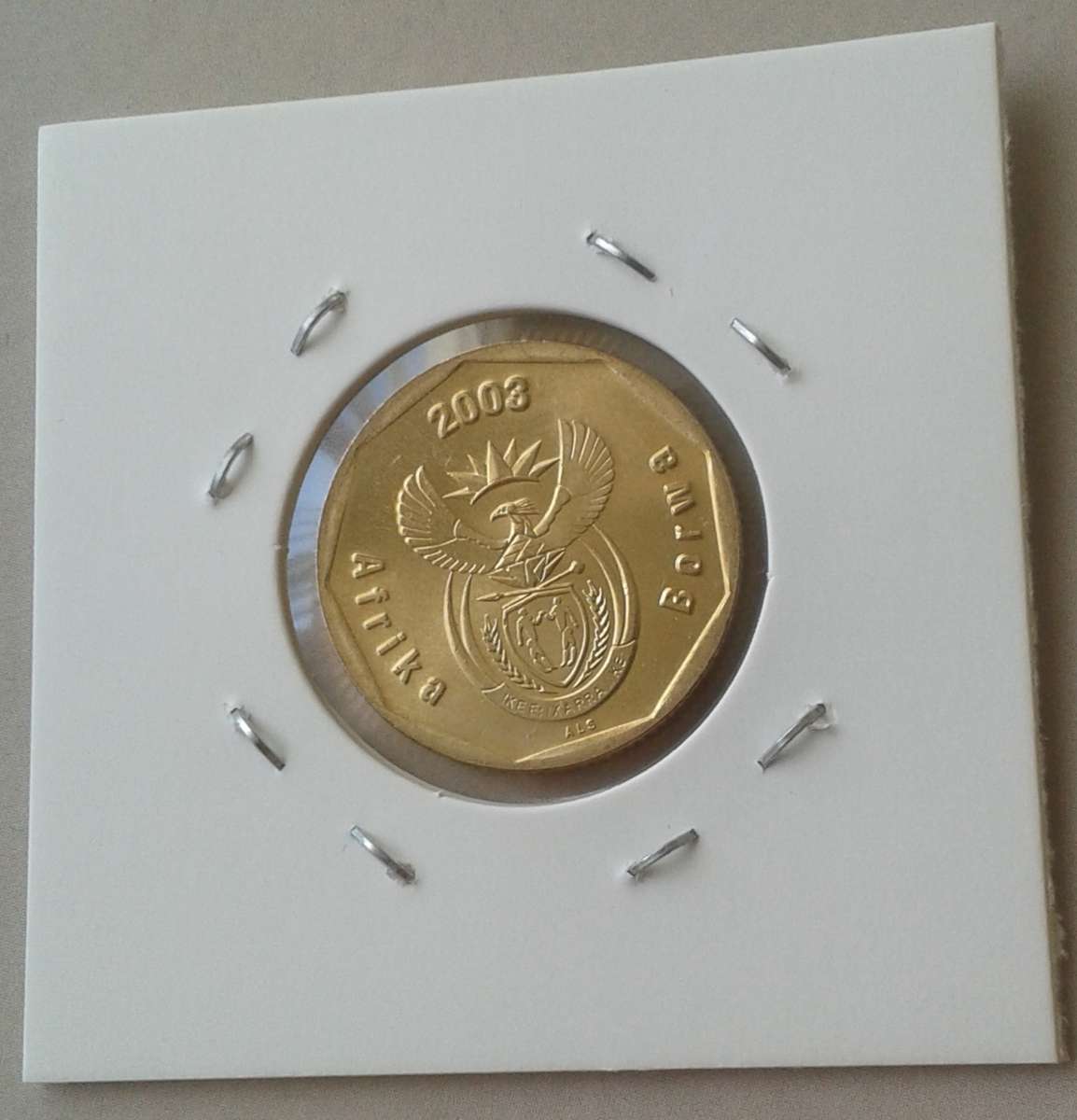 Scarce 2003 cricket 50c (Uncirculated) low mintage