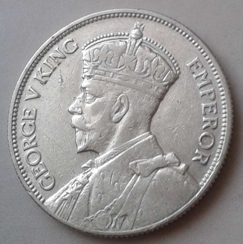 1932 Southern Rhodesia sterling silver 2 Shillings
