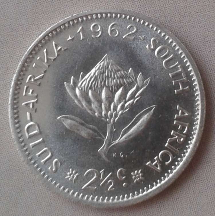 1962 Prooflike silver 2 1/2c (low mintage).