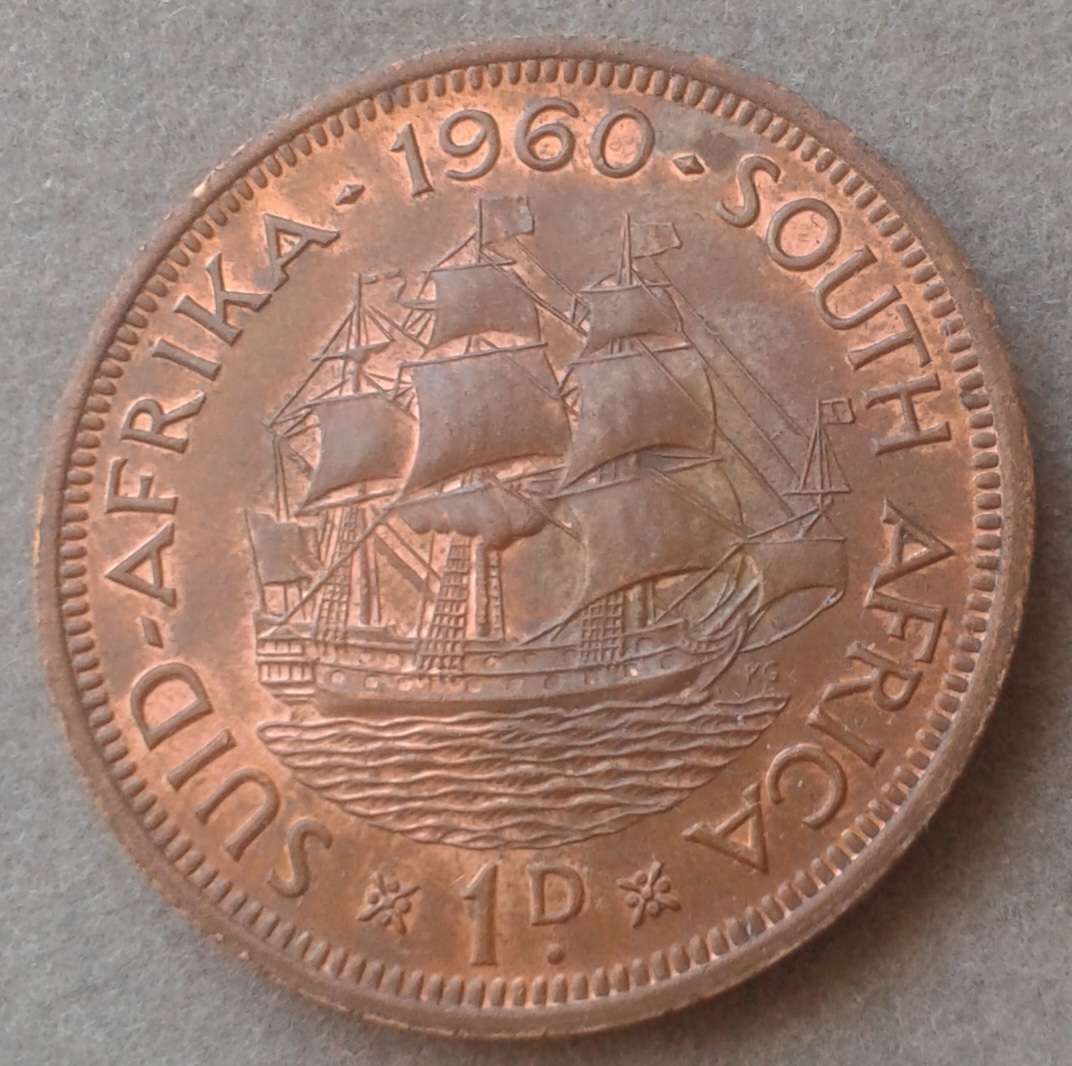 Nice uncirculated 1960 union penny