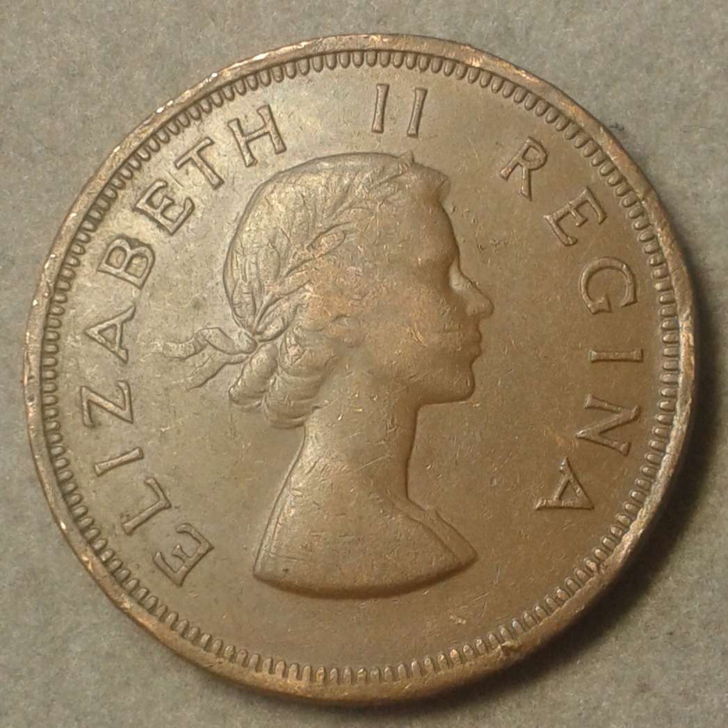 Union 1957 penny