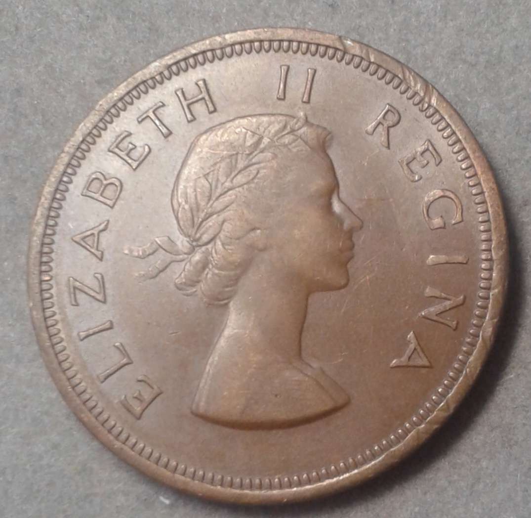 Union 1958 penny