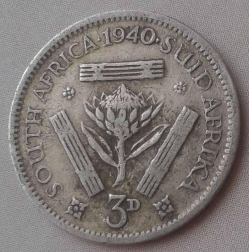 1940 Union silver tickey.