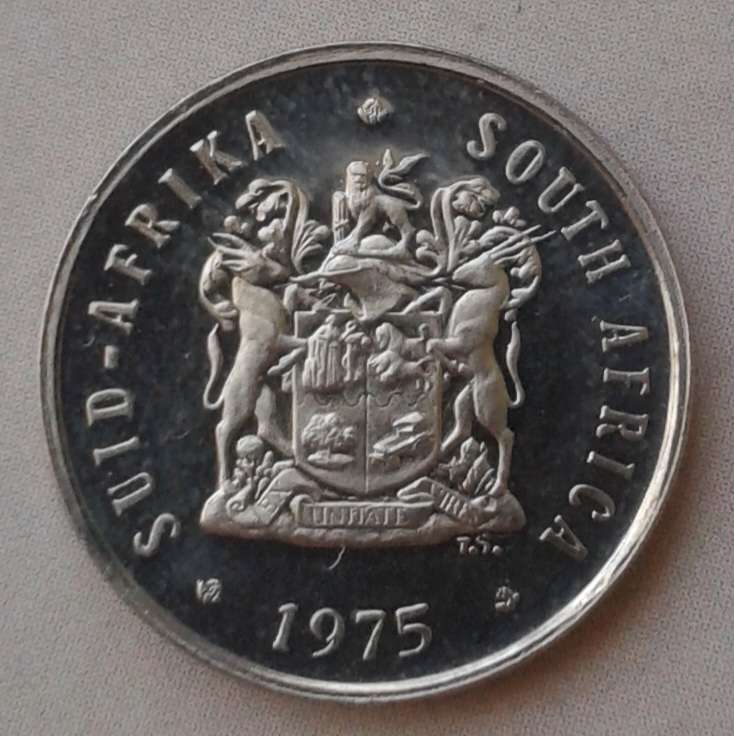 1975 Republic proof nickel 5c