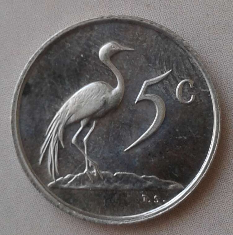 1979 Republic uncirculated nickel 5c