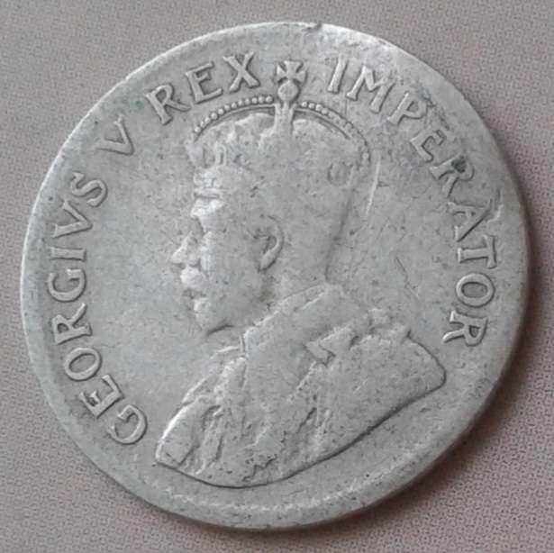 1928 Union silver tickey (Filler coin)