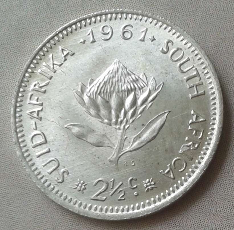 Republic 1961 silver 2 1/2c