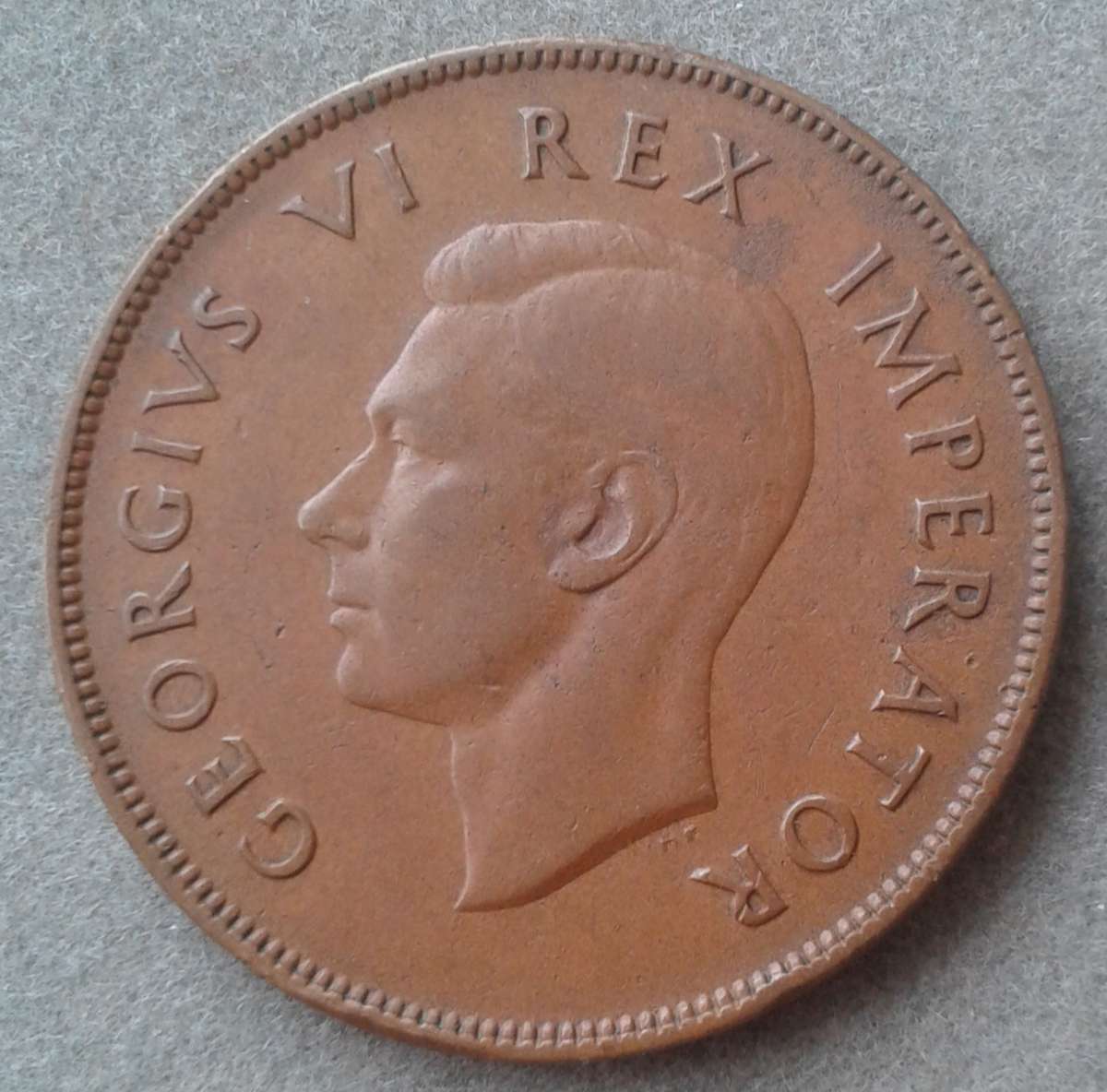 1937 Union penny