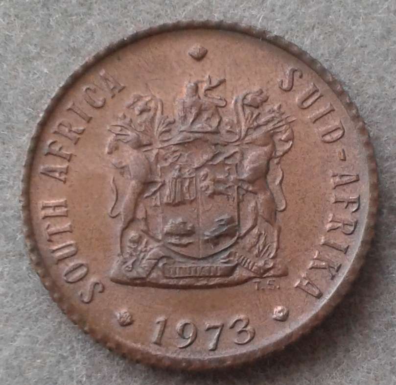 Scarcer 1973 uncirculated 1/2c (mintage: 20000)