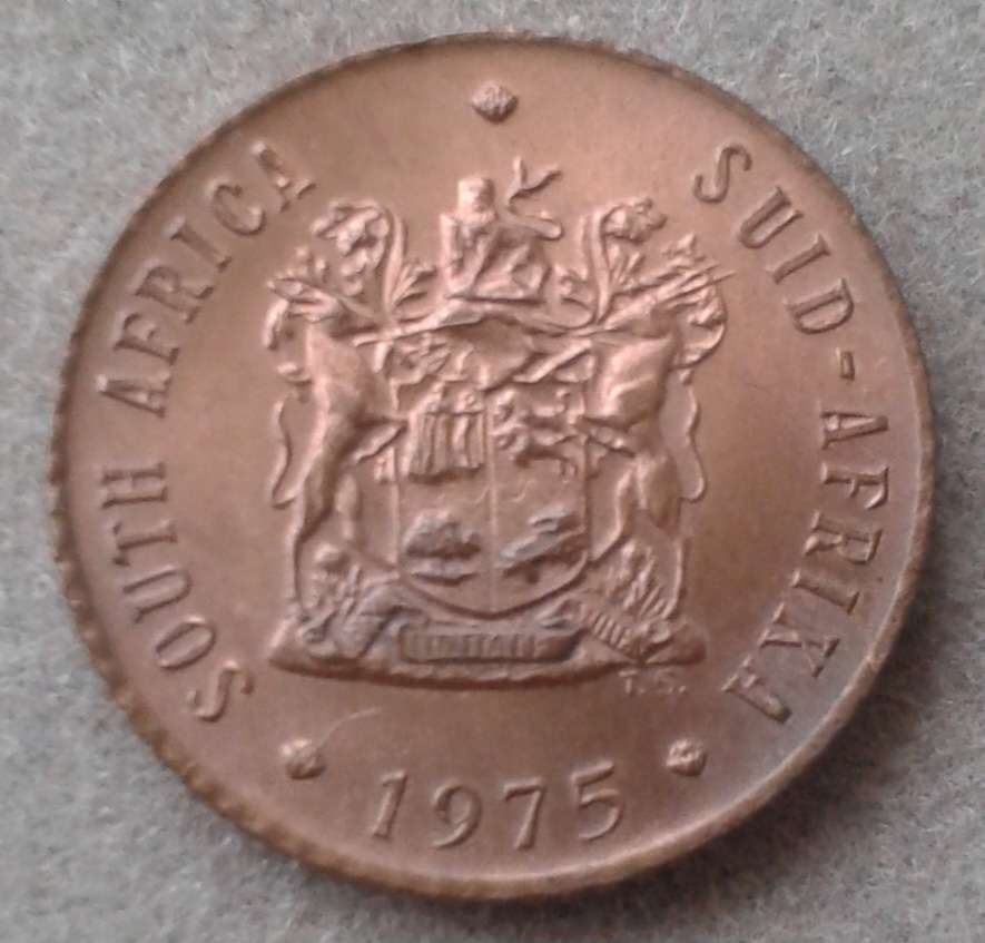 Scarcer 1975 uncirculated 1/2c (mintage: 20000)