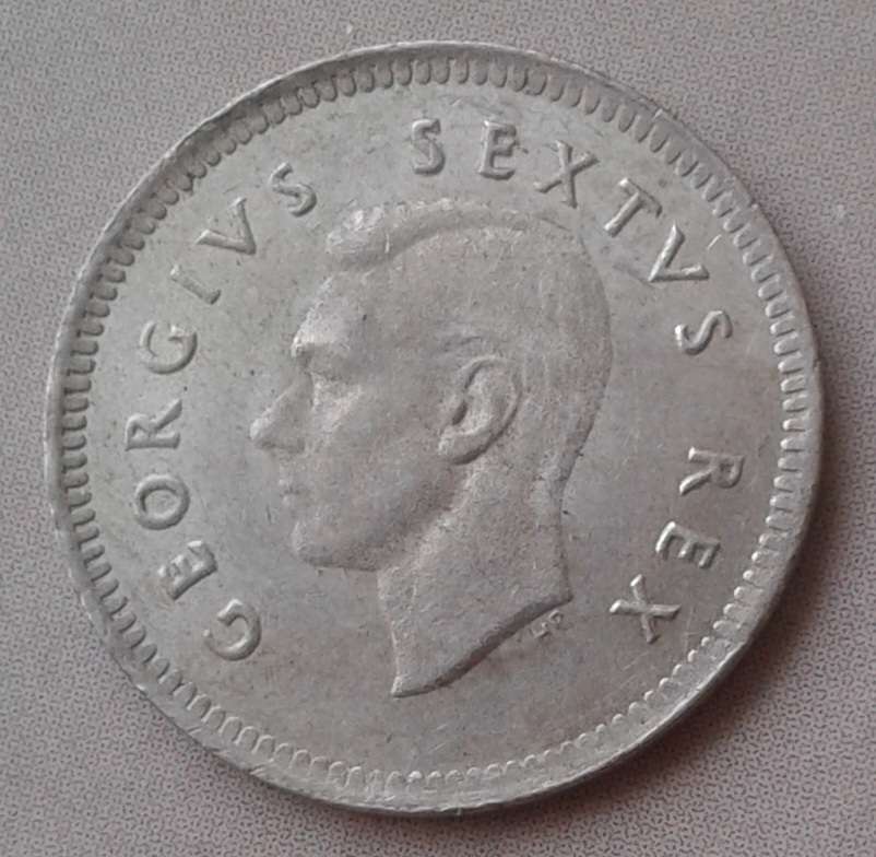 Decent 1951 union silver tickey