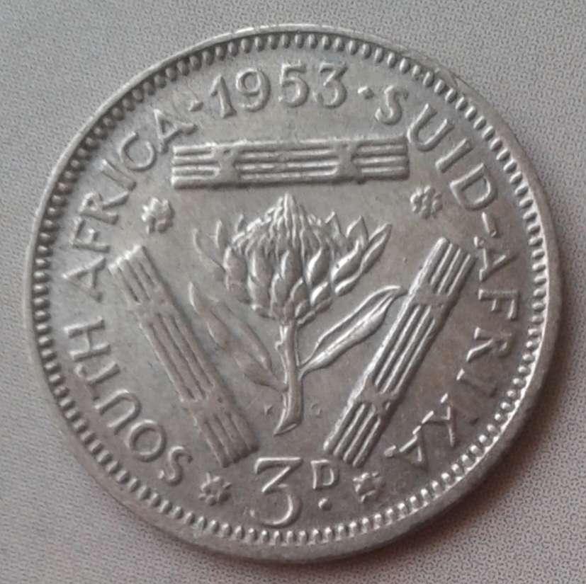 1953 Union silver tickey