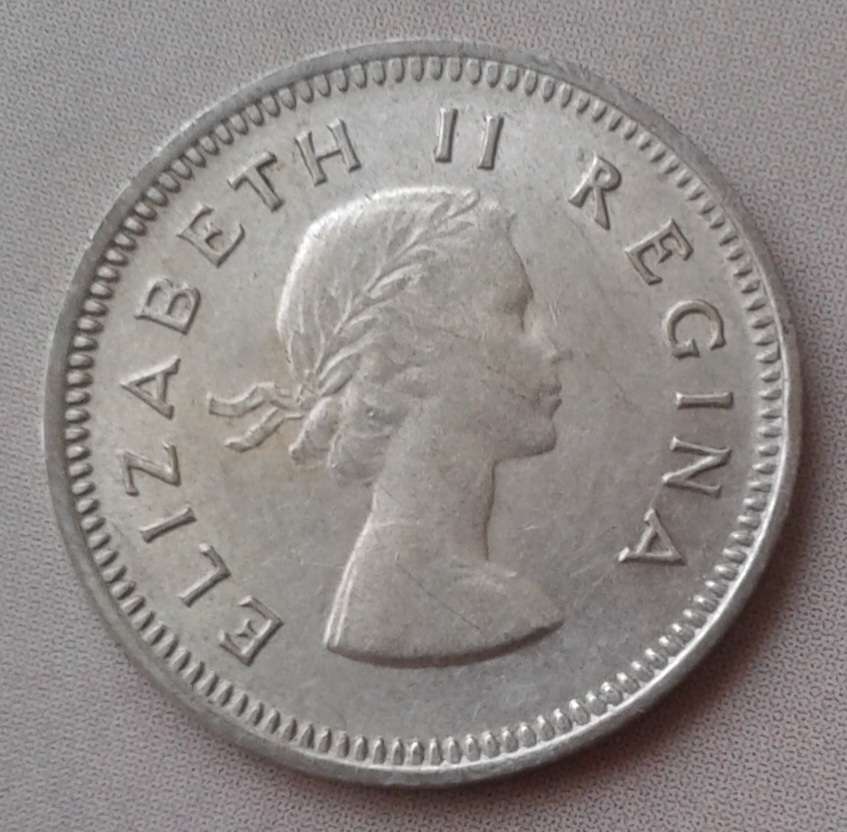 Nice 1959 union silver tickey