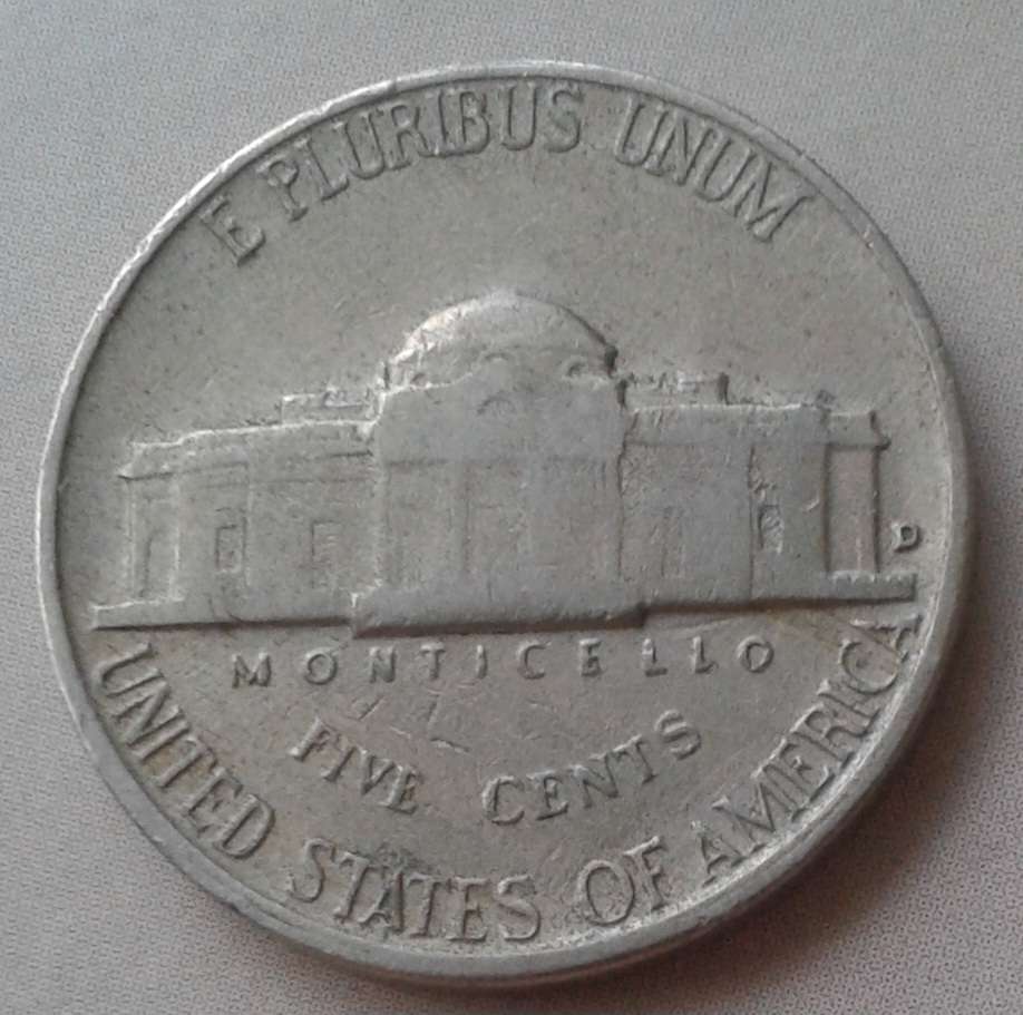 1959 USA Jefferson nickel