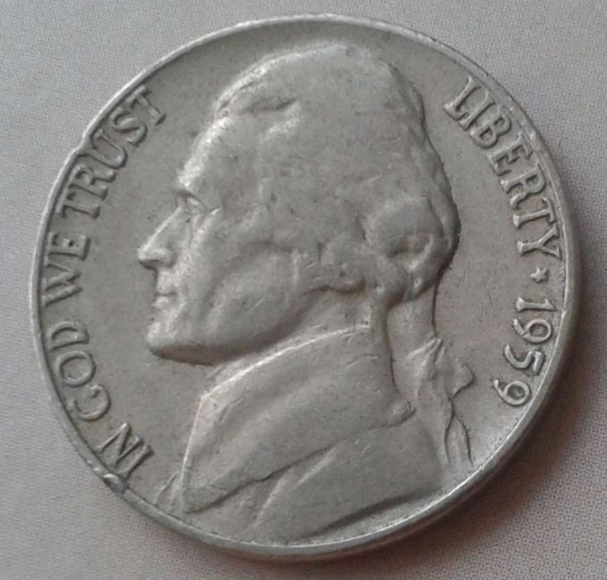 1959 USA Jefferson nickel