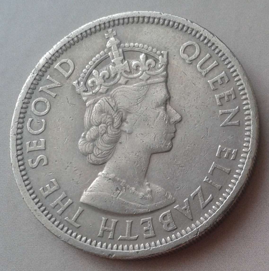 1965 British Caribbean Territories 50c (mintage: 100000)