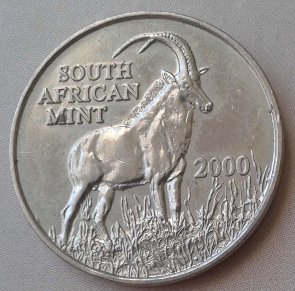 2000 Coin World token (Sable)