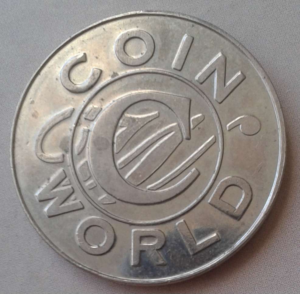 2000 Coin World token (Sable)