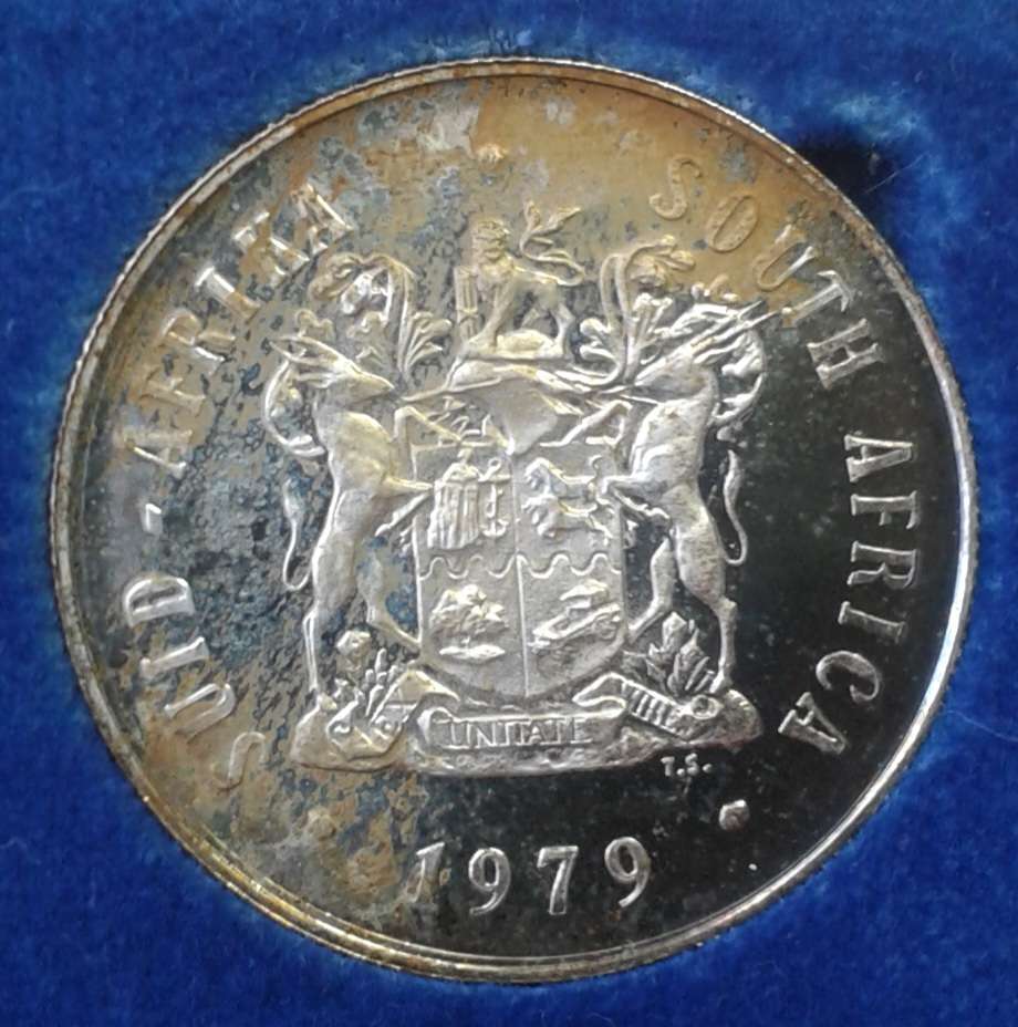 1979 Republic short proof set with silver R1 (mintage: 5000)