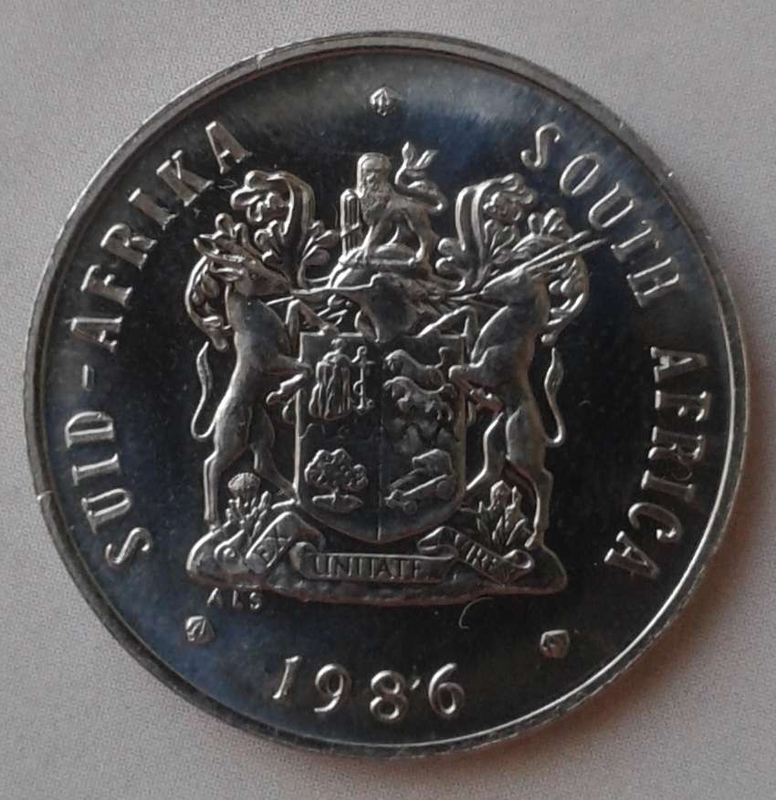 1986 Republic proof 20c