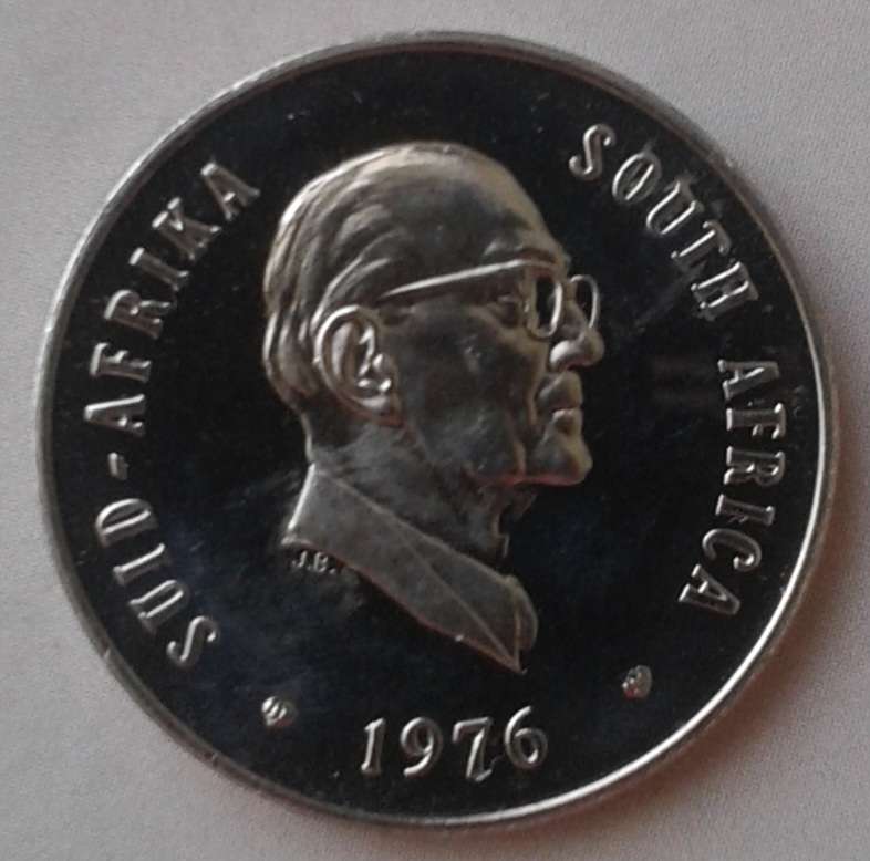 1976 Republic proof nickel 20c